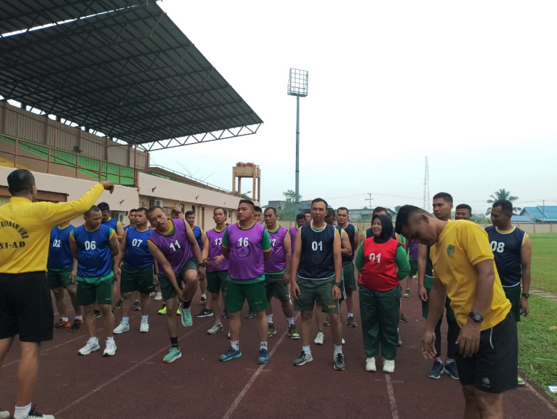 Anggota Koramil 04/Kdr Melaksanakan Semapta Periodik ke -2