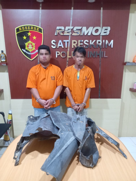 Dua Pelaku Curanmor di Tembilahan Berhasil Ditangkap