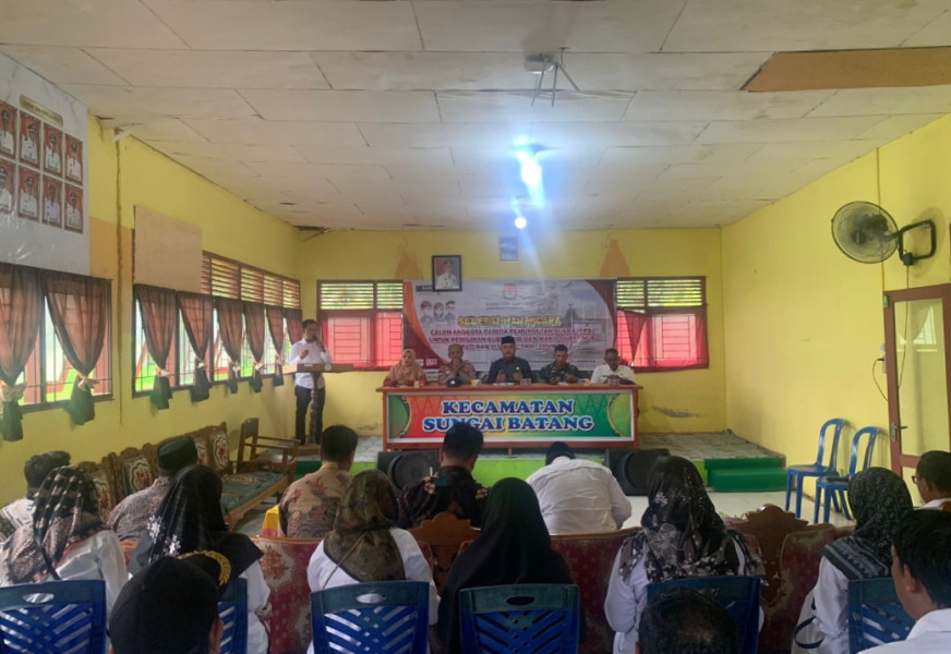 Babinsa Koramil 07/Reten Pantau Langsung Pelaksanaan Seleksi Wawancara PPS di Sungai Batang