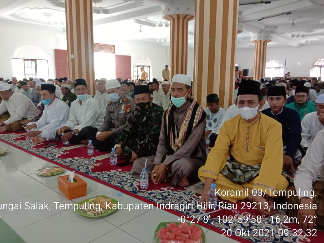 Danramil 03/Tempuling hadiri Maulid Nabi Muhammad SAW