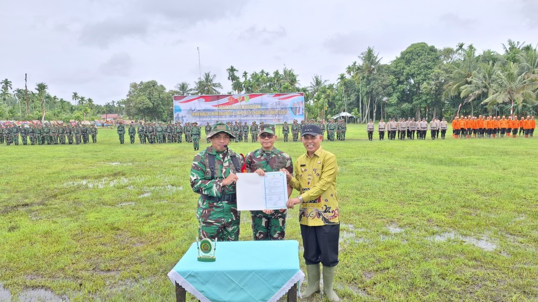 Berlangsung Sukses, TMMD ke-123 Kodim 0314/Inhil Resmi Ditutup