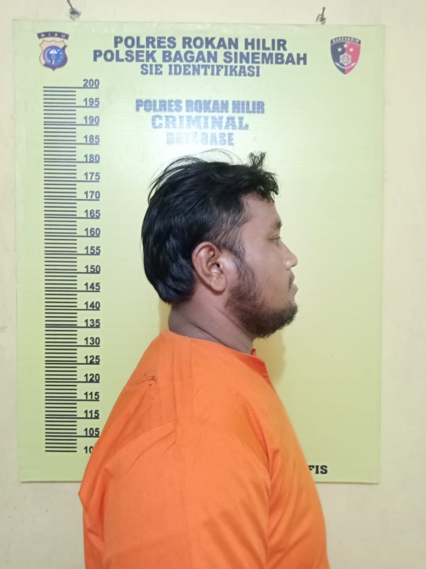 Gelapkan Motor yang Diservis, Mekanik Asal Sumut ini Ditangkap Opsnal Polsek Bagan Sinembah