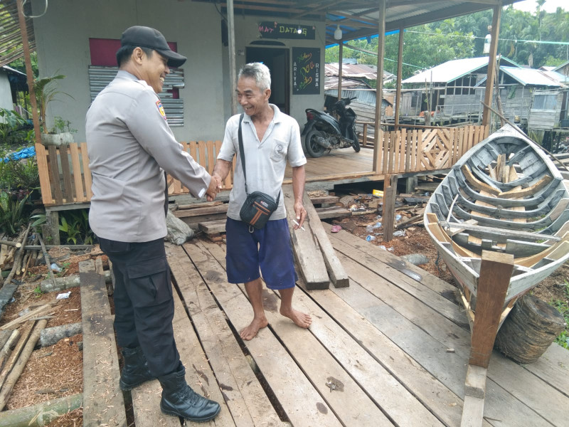 Door To Door System, Bhabinkamtibmas Sampaikan Pesan Kamtibmas