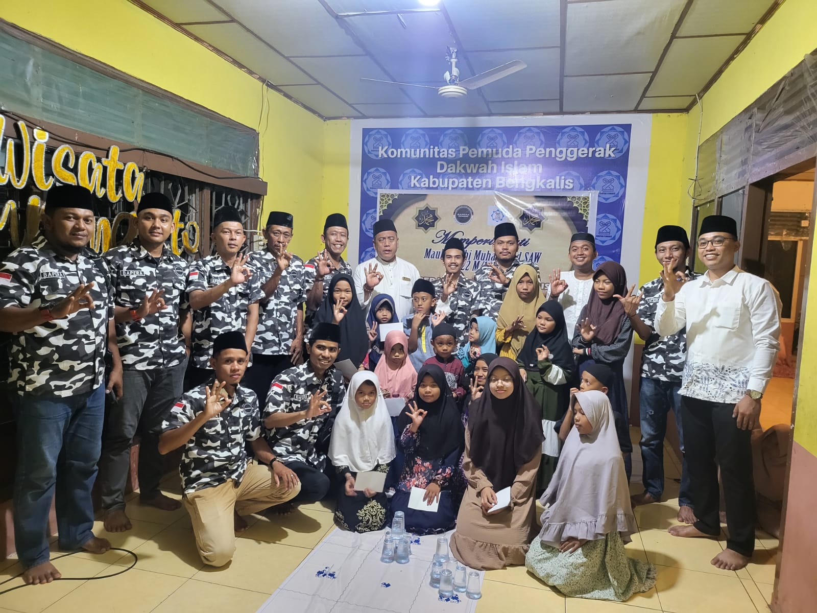 DPD Bapera Bengkalis Peringati Maulid Nabi Muhammad