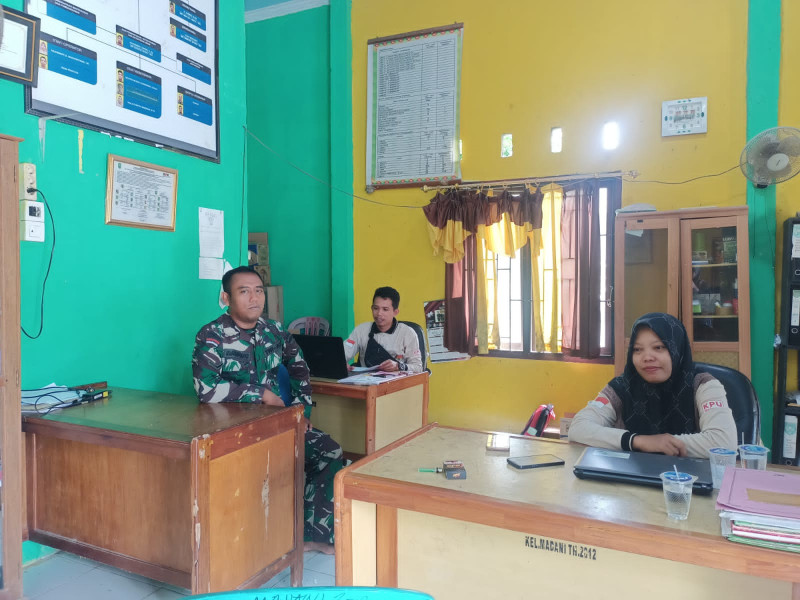 Babinsa Serda Margono Jalin Kebersamaan dan Kedekatan Dengan Warga Setempat