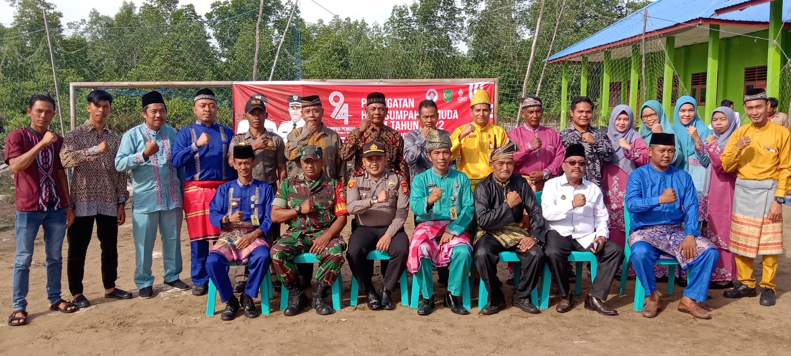 Danramil 04/Kuindra Gelar Upacara Dalam Memperingati Hari Sumpah Pemuda