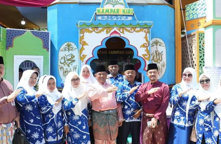 Pj Sekda Kampar Buka Stand Bazar MTQ Ke-Tahun Tingkat Kabupaten Kampar