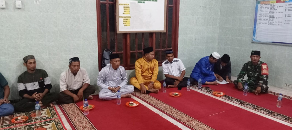 Danramil 09/Kemuning Hadiri Acara Penutupan Seleksi Tilawatil Qur'an Tingkat Desa