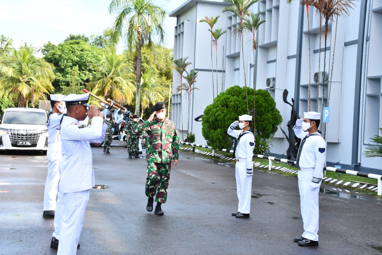 Wadanlantamal  IV Terima Kunker Kapusjiantra TNI