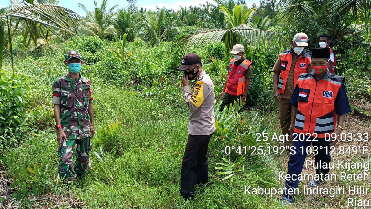 Himbauan Terhadap Patroli Karlahut Oleh Babinsa Koramil 07/Reteh,