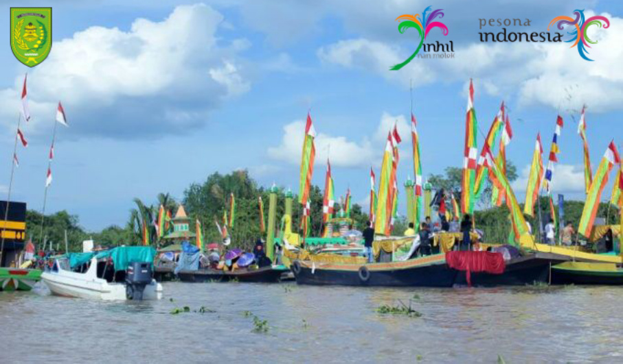 Dijuluki Sebagai Negeri Seribu Parit, Festival Pompong Hias Jadi Event Wisata di Kabupaten Inhil