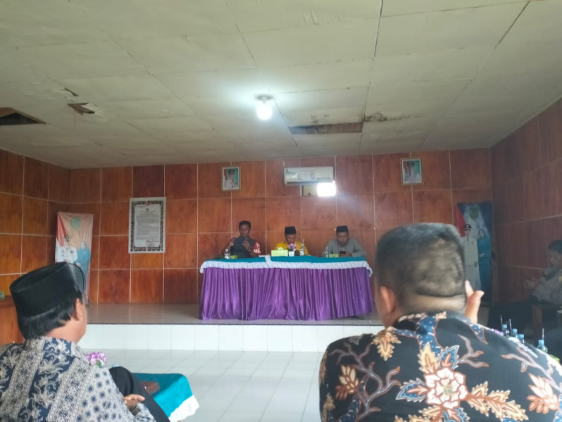 Dalam Rangka Pelaksanaan MTQ, Danramil 09/Kemuning Hadiri Dapat Persiapan