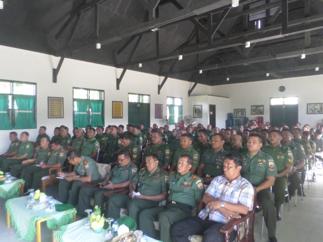 Kodim 0314/Inhil Gelar Sosialisasi Netralitas Pada Pilkada, Lihat Foto-Fotonya Disini 