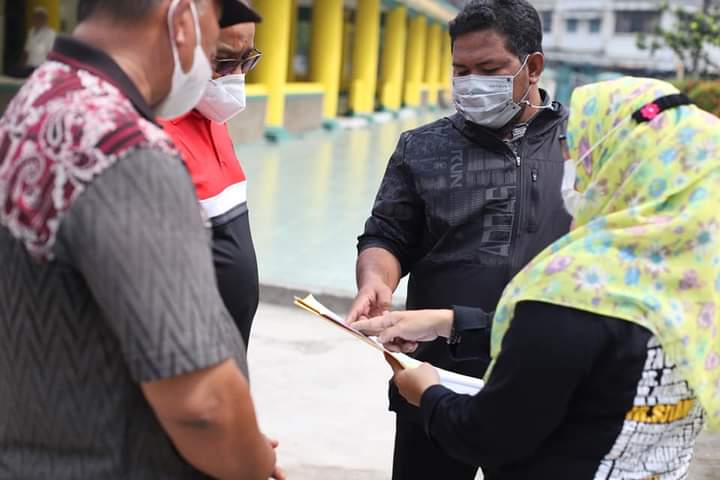 HM Syahrial Tinjau Masjid Lokasi Pelaksanaan MTQ ke-53 Kota Tanjungbalai