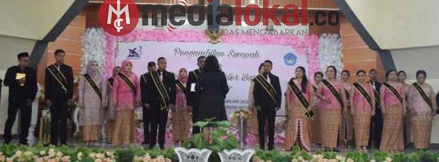 21 Dokter Lulusan Unpatti XVI Periode Februari Resmi Dilantik 