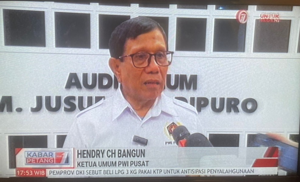 Ketua Umum PWI Pusat Hendry Ch Bangun Tegaskan Kepengurusan Sah di Mata Hukum