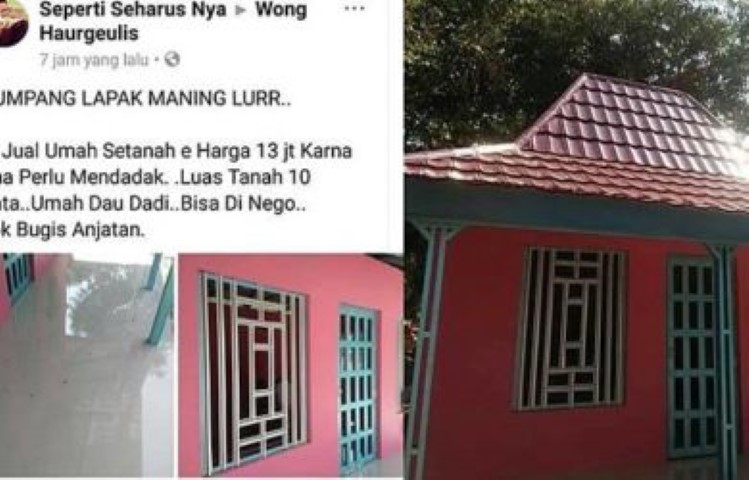 Rumah Ini Dijual Murah Rp 13 Juta, tapi Lokasinya Bikin Orang Mikir Dua Kali