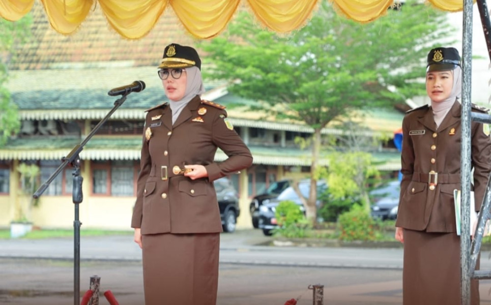 Pemkab Inhil Peringati Hari Bela Negara ke-76, Kejari Inhil Bertindak Inspektur Upacara