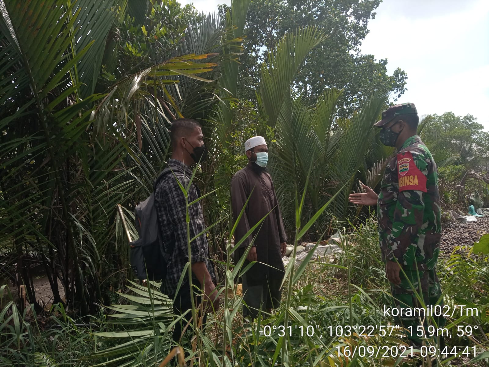 Cegah Karhutla, Babinsa Desa Selat Nama Aktif Lakukan Patroli dan Sosialisasi