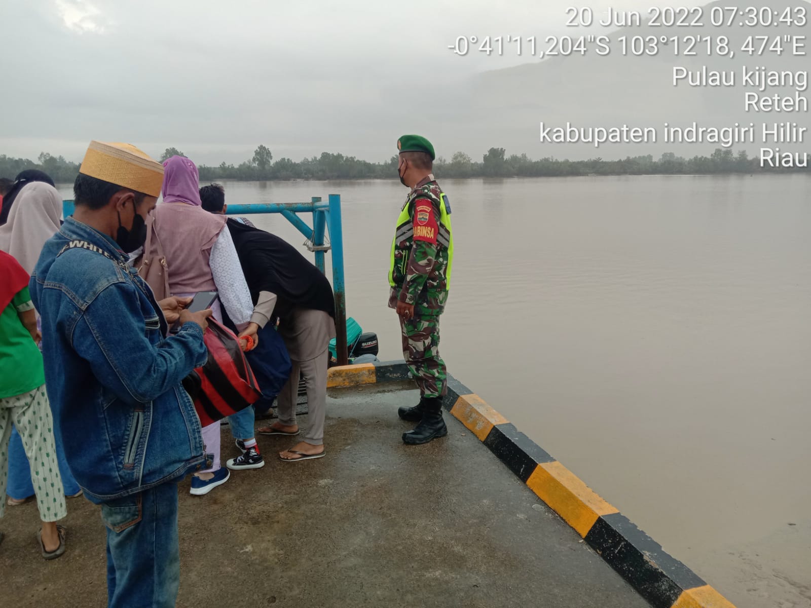 Terus Lakukan Pengecekan Dan Pengawasan Oleh Babinsa Koramil 07/Reteh