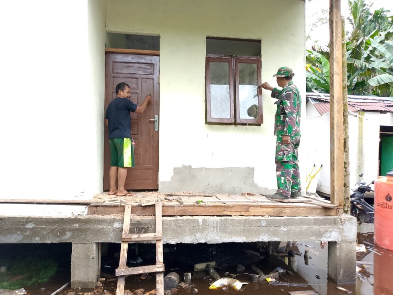 TMMD ke-123 Kodim 0314/Inhil  Koramil 07/Reteh Terus Percepat Penyelesaian Sasaran Fisik