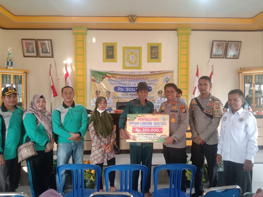 Pengamanan Terhadap Penyaluran Bantuan Langsung Tunai di Desa Rambaian Kecamatan GAS