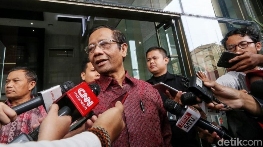 OTT Rommy, Mahfud: Tak Mungkin Operasi Prabowo Apalagi Permainan Jokowi