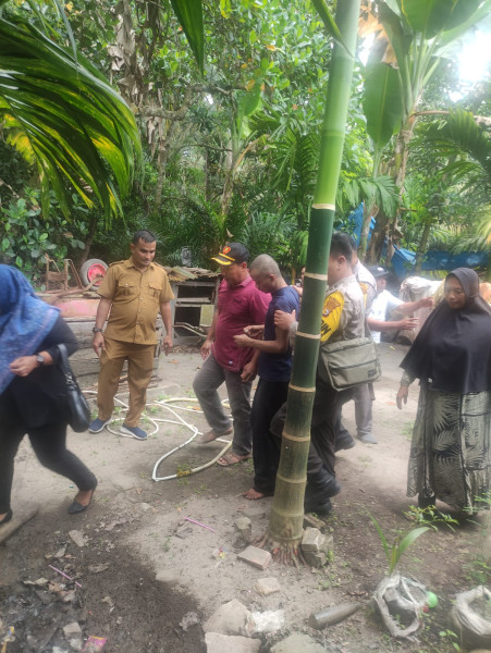 Resahkan Warga, Kapolsek TPTM Amankan 2 Orang ODGJ