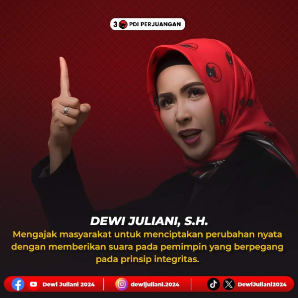 Janji politik Tak Sebanding dengan Tindakan Nyata. Dewi Juliani Tekankan Pentingnya Pemimpin Terpercaya