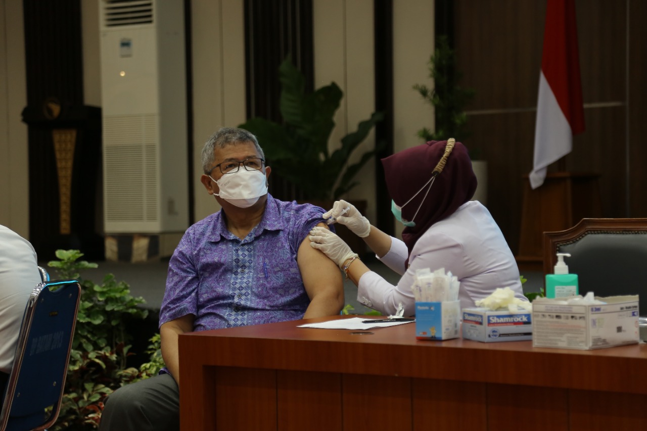 Mulai Hari Ini, BP Batam Gelar Vaksinasi Booster Bagi Para Pegawai