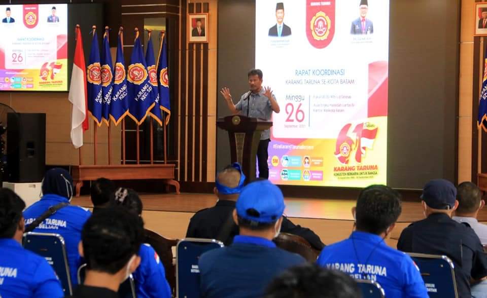 Wali Kota Dorong Karang Taruna Ikut Terlibat dalam Pembangunan Batam