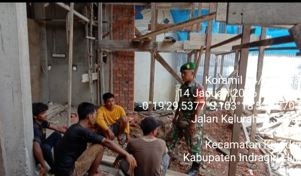 Koramil 04/Kuindra dan Masyarakat Bersinergi Jaga Nilai-nilai Luhur Pancasila