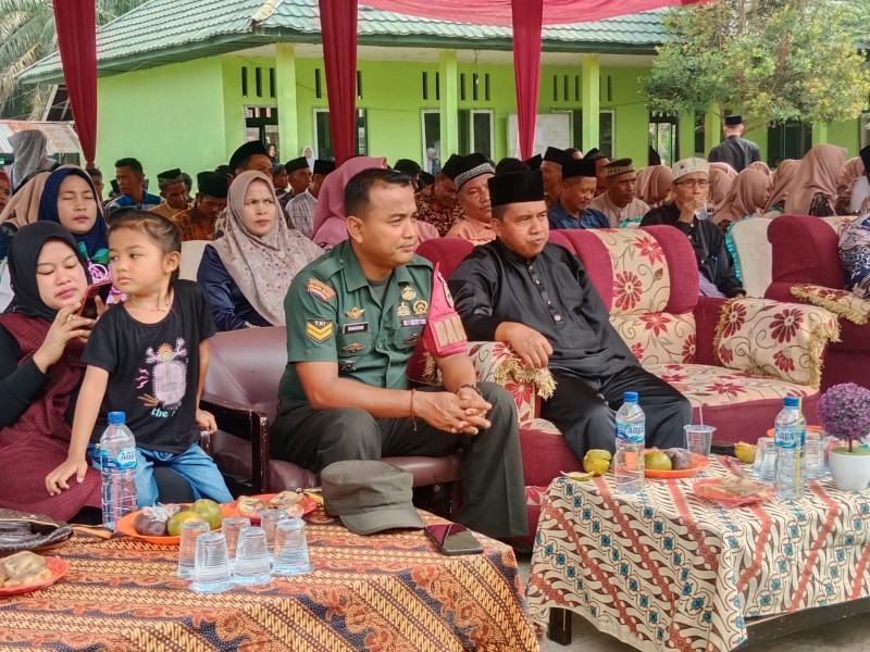 Dalam Rangka Pelepasan Siswa/I, Babinsa Kemuning Muda Hadiri Acara Perpisahan MTS Nurul Iman