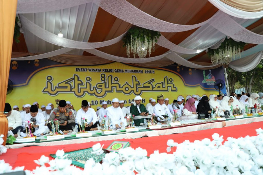 Bupati H.M Wardan, Harapkan Gema Muharram, Dapat Menyemarakkan Syiar Islam Di Indragiri Hilir