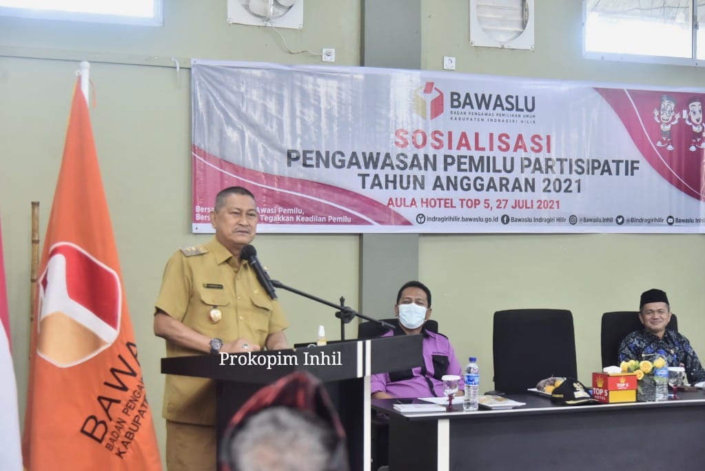 Syamsuddin Uti Buka Pelaksanaan Sosialisasi Pengawasan Pemilu Partisipatif 2021