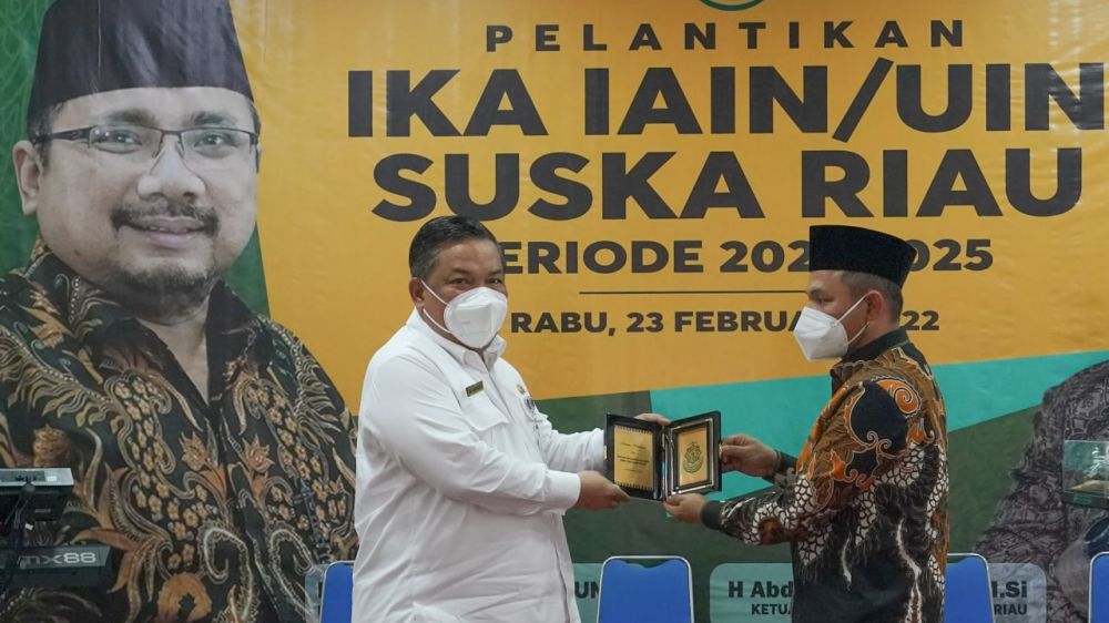 Abdul Wahid Nahkodai IKA UIN Suska Riau, Kemenag: Jangan Jadi Forum Ngopi-ngopi