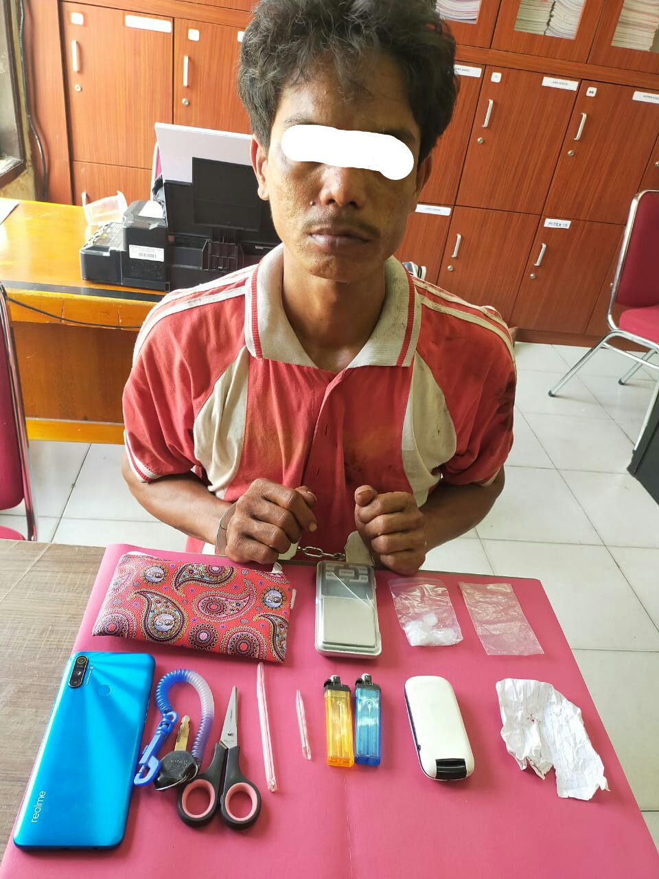 Polres Siak Amankan Satu Orang Pengedar Narkotika Jenis Sabu Sabu