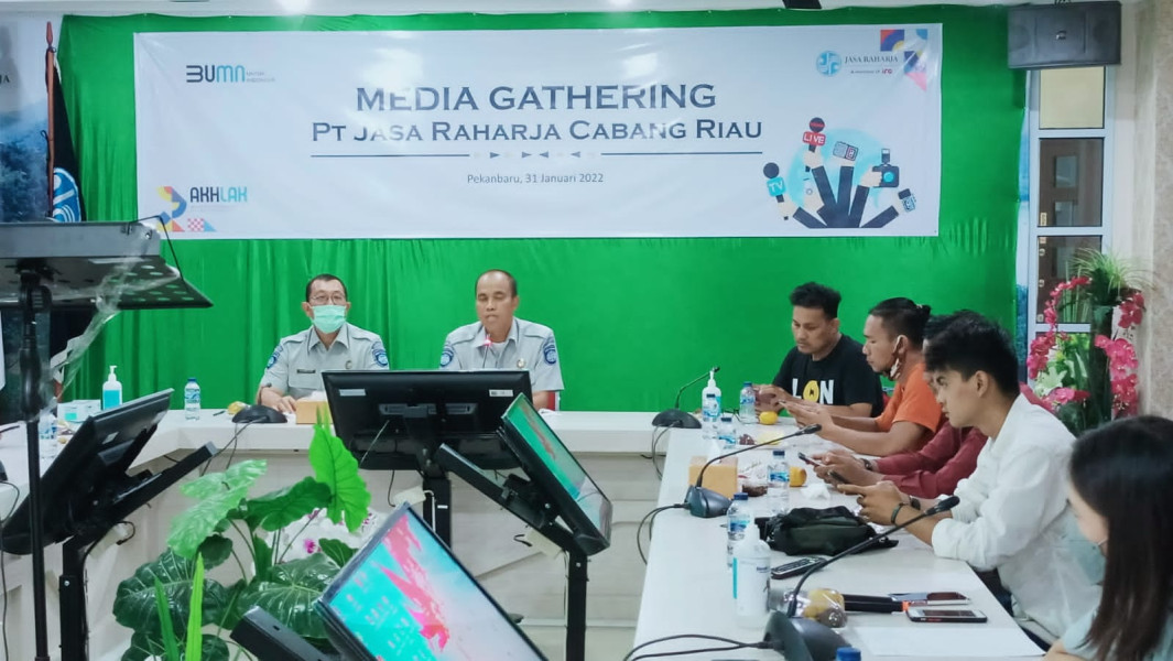 Jasa Raharja Cabang Riau Menggelar Media Gathering, Sharing Soal Layanan Santunan