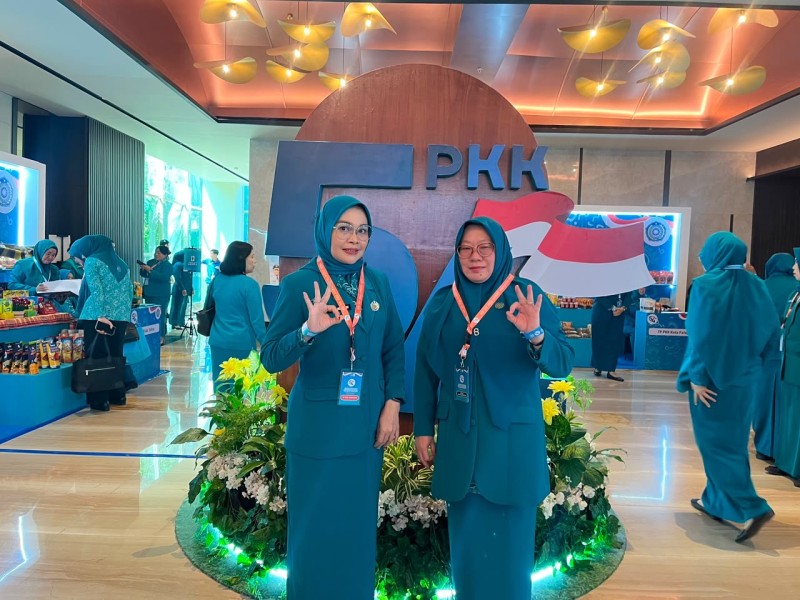 Perkokoh Sinergi Menuju Indonesia Emas 2045, TP PKK Bengkalis Hadiri Puncak HKG PKK ke-54