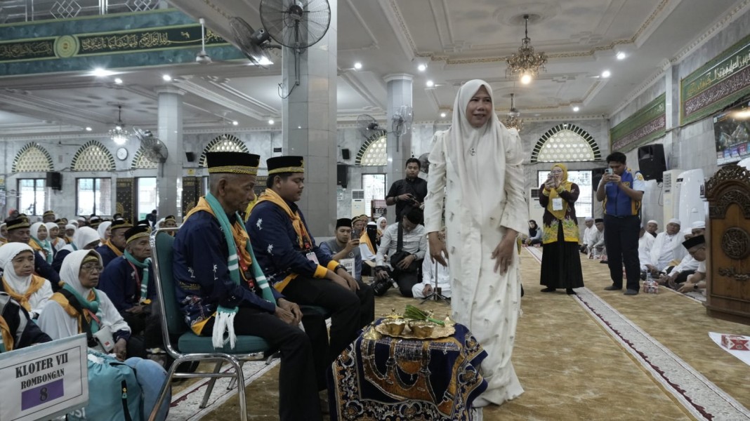 Air Mata dan Doa di Al-Huda: 173 Jamaah Inhil Kloter 11 Dilepas Wabup Inhil Menuju Panggilan Ilahi