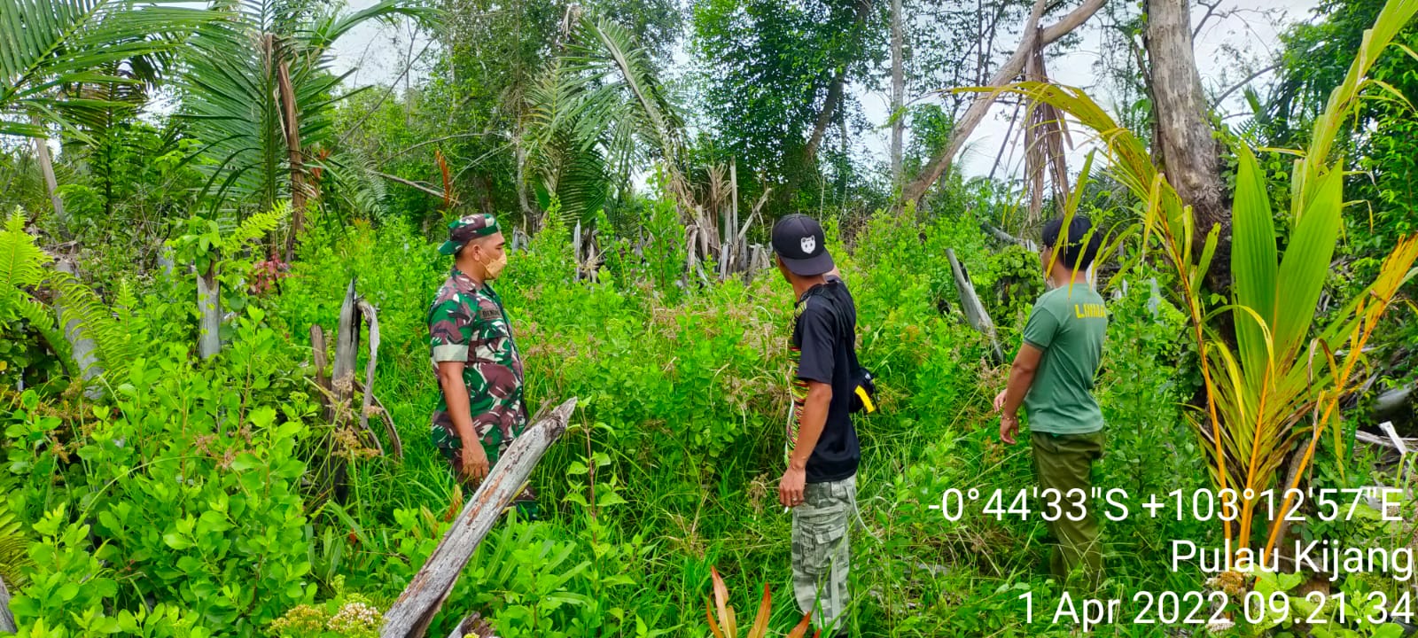 Serda Bendri Rutin Lakukan Patroli Karhutla di Pulau Kijang