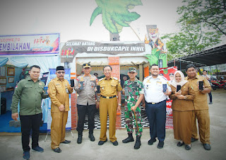 Ayo Ganti E-KTP Cetak ke Digital, Datangi Stan Disdukcapil Inhil di Lokasi HPN Lapangan Gajahmada Tembilahan