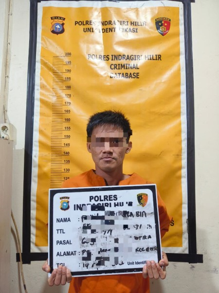 Polres Inhil Ungkap Kasus Narkotika, Seorang Pengedar Shabu Diamankan di Enok