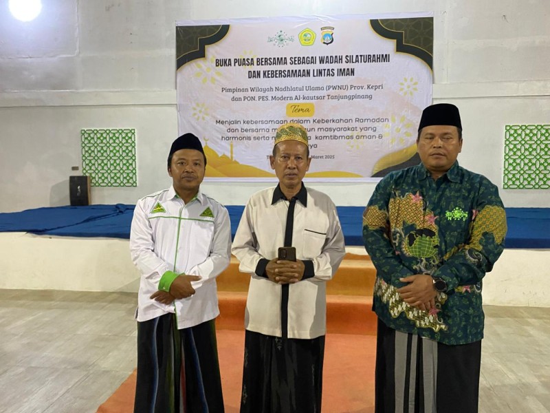 Polda Kepri Bersama PW-NU Kepri, Gelar Silaturahmi Lintas Iman di Ponpes Al-Kautsar