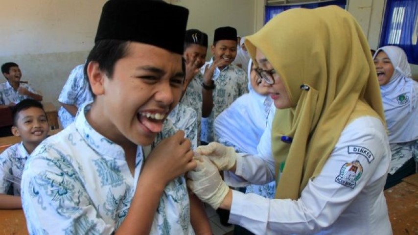 Realisasi program Imunisasi MR di Kabupaten Inhil Tak Sampai 50 Persen