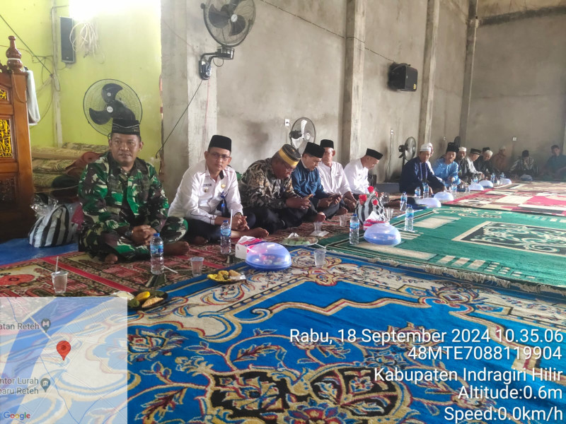 Danramil 09/Kmg Hadiri Peringatan Maulid Nabi Muhammad SAW