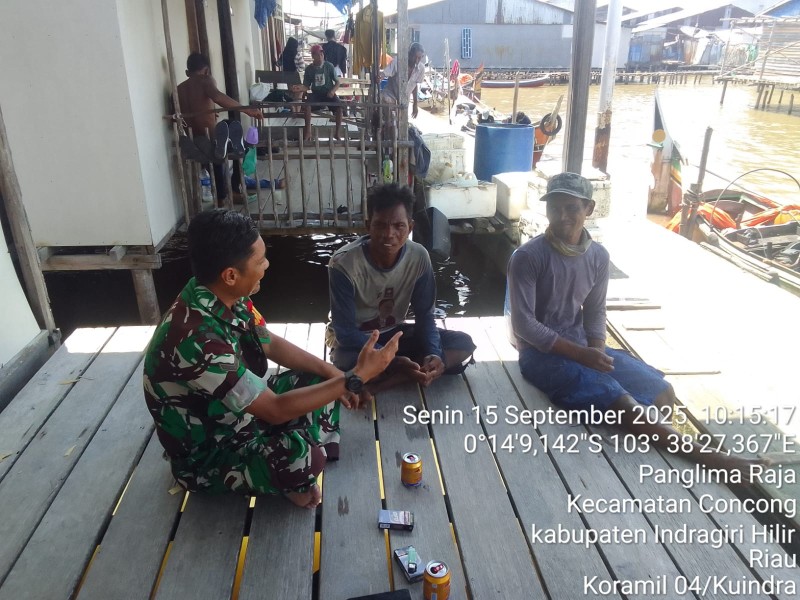 Serda Boby Arisandi Lakukan Pengawasan SDM di Desa Panglima Raja