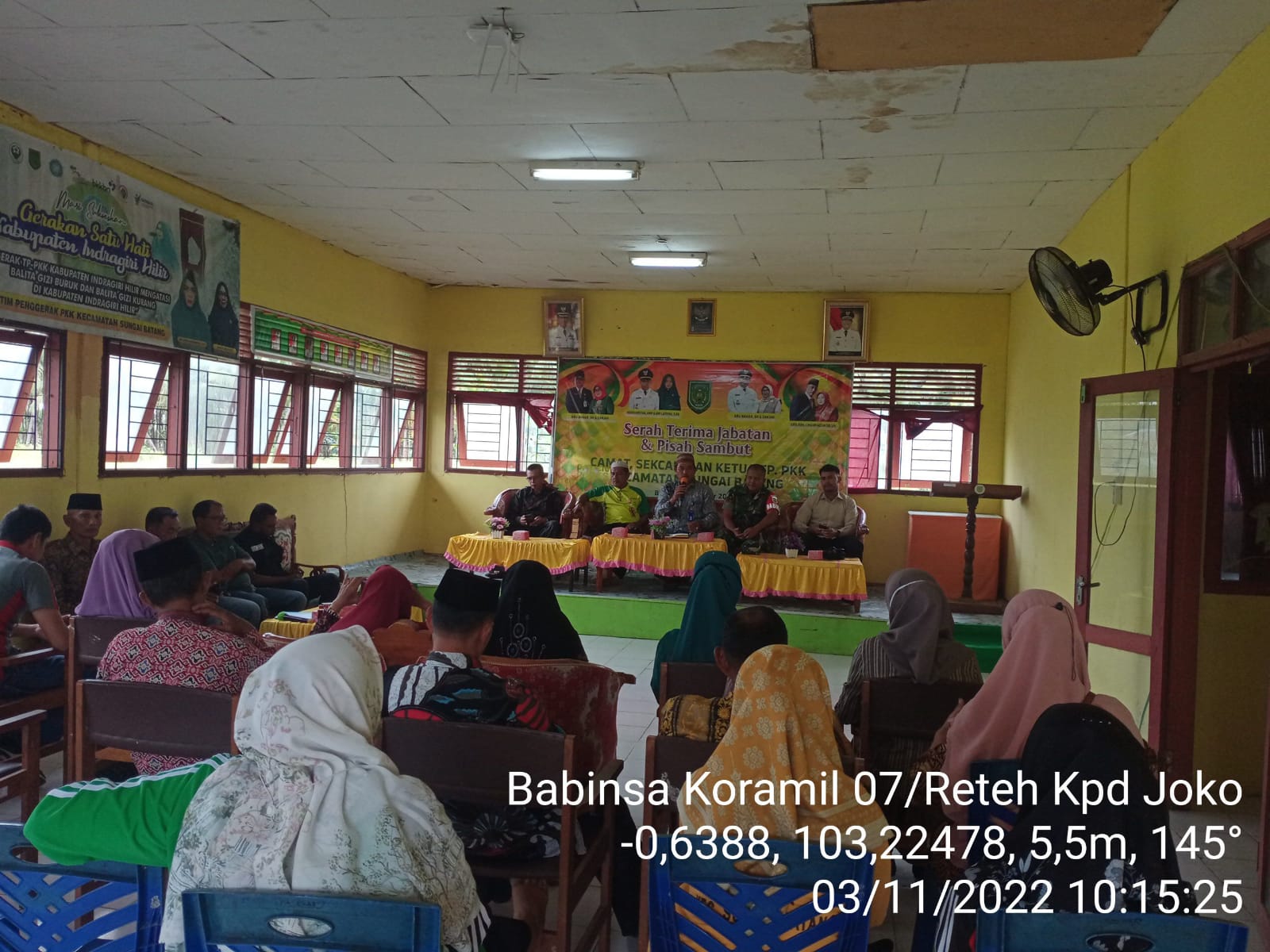 Dalam Memperingati HUT KOPRI, HUT PGRI dan HKN, Danramil 07/Reteh Lakukan Persiapan