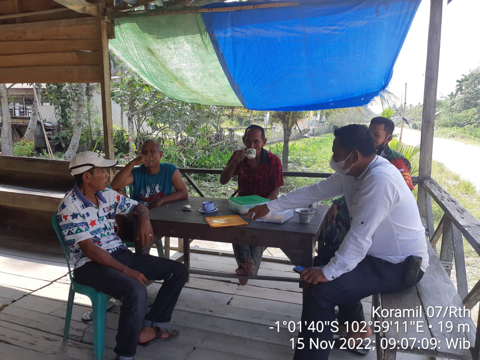 Serda Ramli Himbau Warga Terkait Informasi Bahaya Banjir