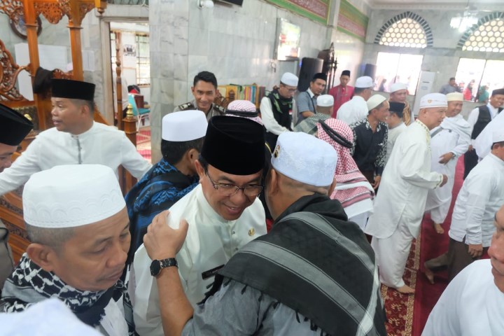 444 Jamaah Haji Asal Inhil Tiba di Tembilhan dengan Selamat